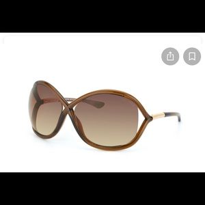 Tom Ford Whitney sunglasses light brown BRAND NEW
